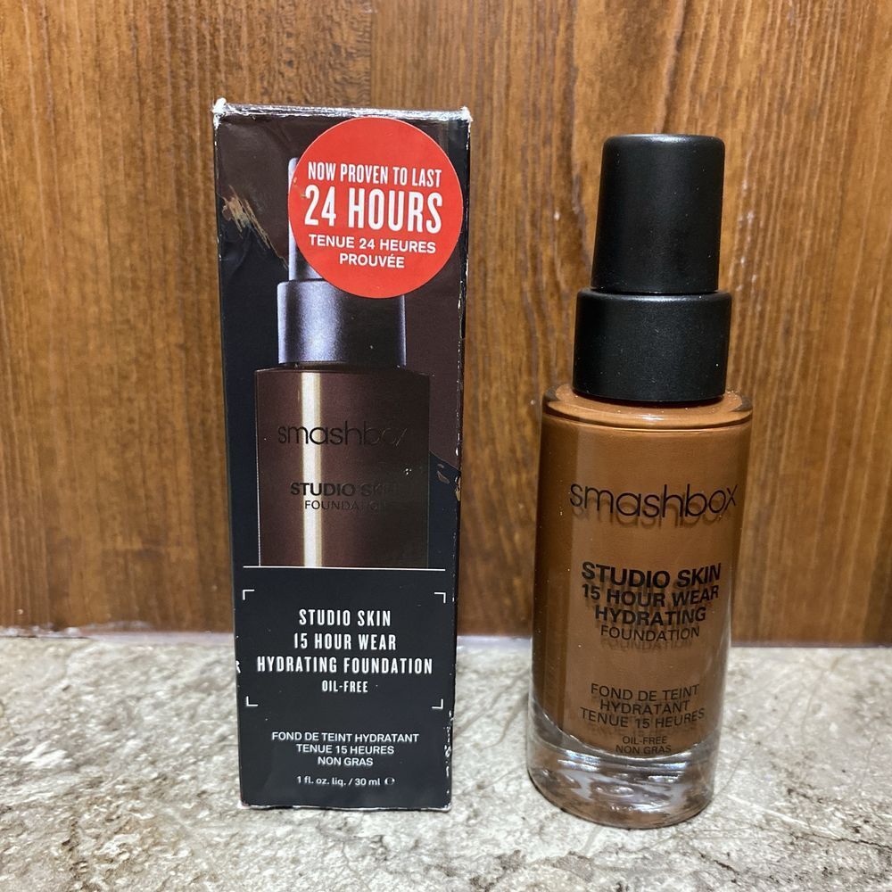 Smashbox Studio‎ Skin 15 Hour Wear Hydrating Foundation - 4.7 Very Deep Neutral